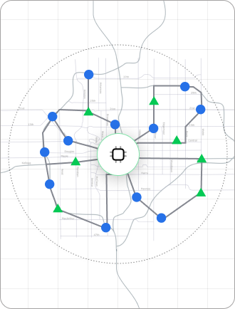 AI for routes optimization